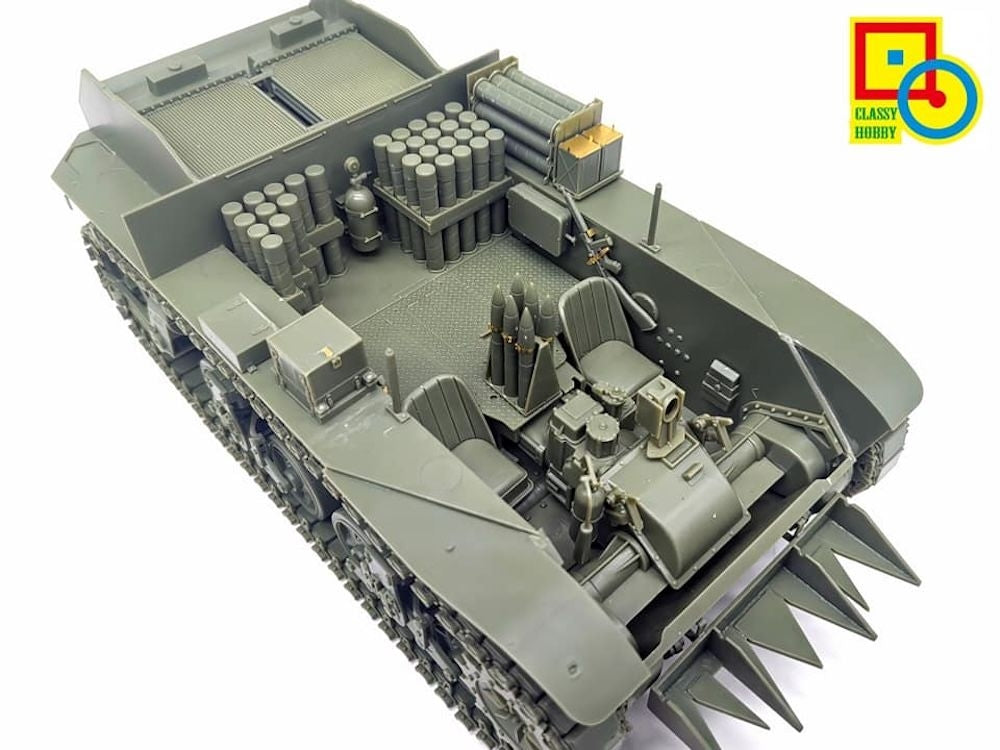 Classy Hobby MC16016 US 75mm M8 Howitzer Motor Carriage 1/16 – immagine 8