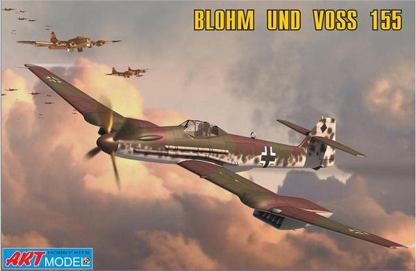 Modèle artistique 7202 Blohm &amp; Voss BV-155 (1/72) 
