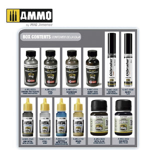 AMMO of Mig Jimenez 7809 SUPER PACK METALLICS – image 2