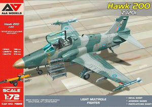 A&amp;amp;A Models 7229 Hawk 200 ZG201 - Light Multirole Fighter 1/72