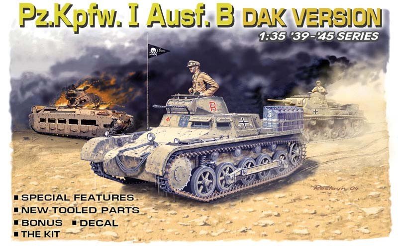 Dragon 6207 Pzkpfw. Je Ausf. B, version DAK (1/35)