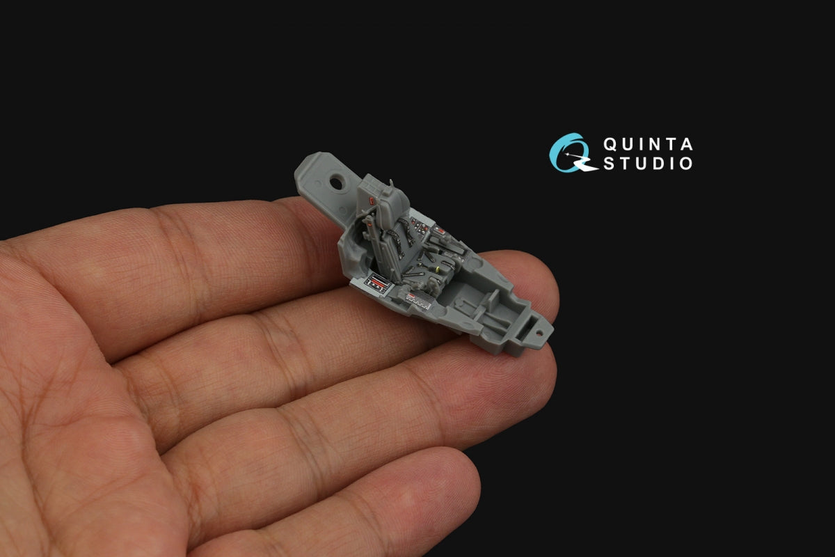 Quinta Studio QD72051 F-35A Lighting II 3D-Printed &amp;amp; coloured Interior on decal paper (Tamiya) 1/72 – immagine 8