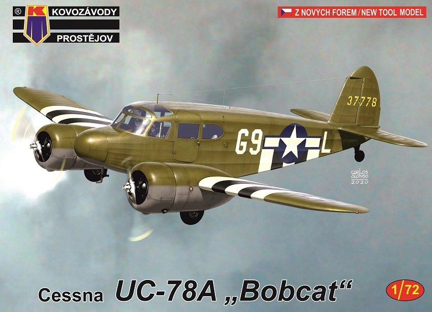 Kovozavody Prostejov KPM0168 Cessna UC-78A « Bobcat » 1/72