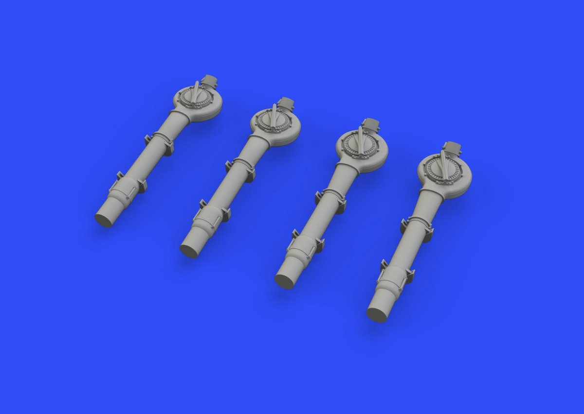 Eduard 672178 B-24 turbochargers EDUARD/HASEGAWA 1/72 – zdjęcie 2