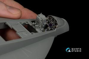 Quinta Studio QD48198 F/A-18E 3D-Printed &amp;amp; coloured Interior on decal paper (for Meng kit) 1/48 – Bild 5
