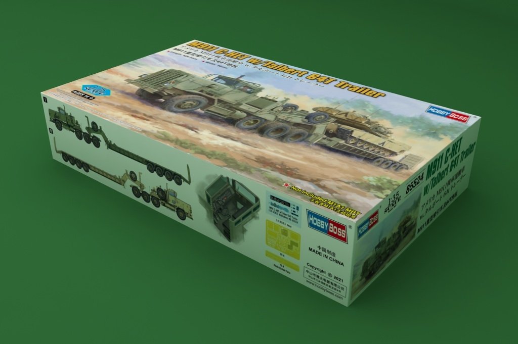 Hobby Boss 85524 M911 C-HET w/ Talbert 64T Trailer 1/35 – zdjęcie 2