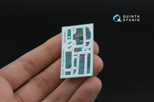 Quinta Studio QD+48560 MiG-25PD 3D-Printed &amp;amp; colored Interior on decal paper (ICM) (with 3D-printed resin parts) 1/48 – image 5