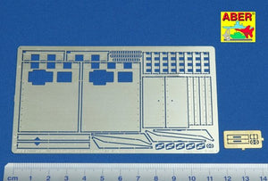 Aber 16005 Rear fenders for Tiger I, Ausf.E - Early version 1/16 – zdjęcie 2