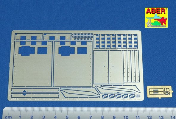 Aber 16005 Rear fenders for Tiger I, Ausf.E - Early version 1/16 – zdjęcie 2