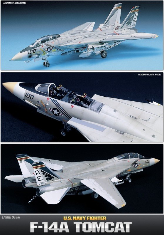 Academy 12253 F-14A TOMCAT 1/48 – immagine 3