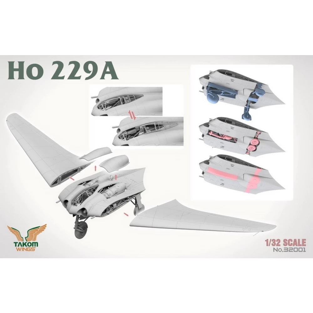 Takom 32001 Ho 229A 1/32 – imagen 3
