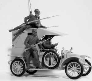 ICM 35705 French Infantry on the march (1914) (4 figures) 1/35 – Bild 3