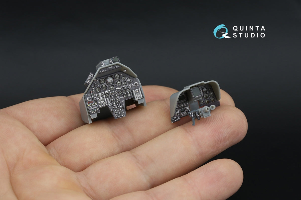 Quinta Studio QD+35153 AH-1W 3D-Printed &amp;amp; coloured Interior on decal paper (Trumpeter) (with 3D-printed resin parts) 1/35 – immagine 9