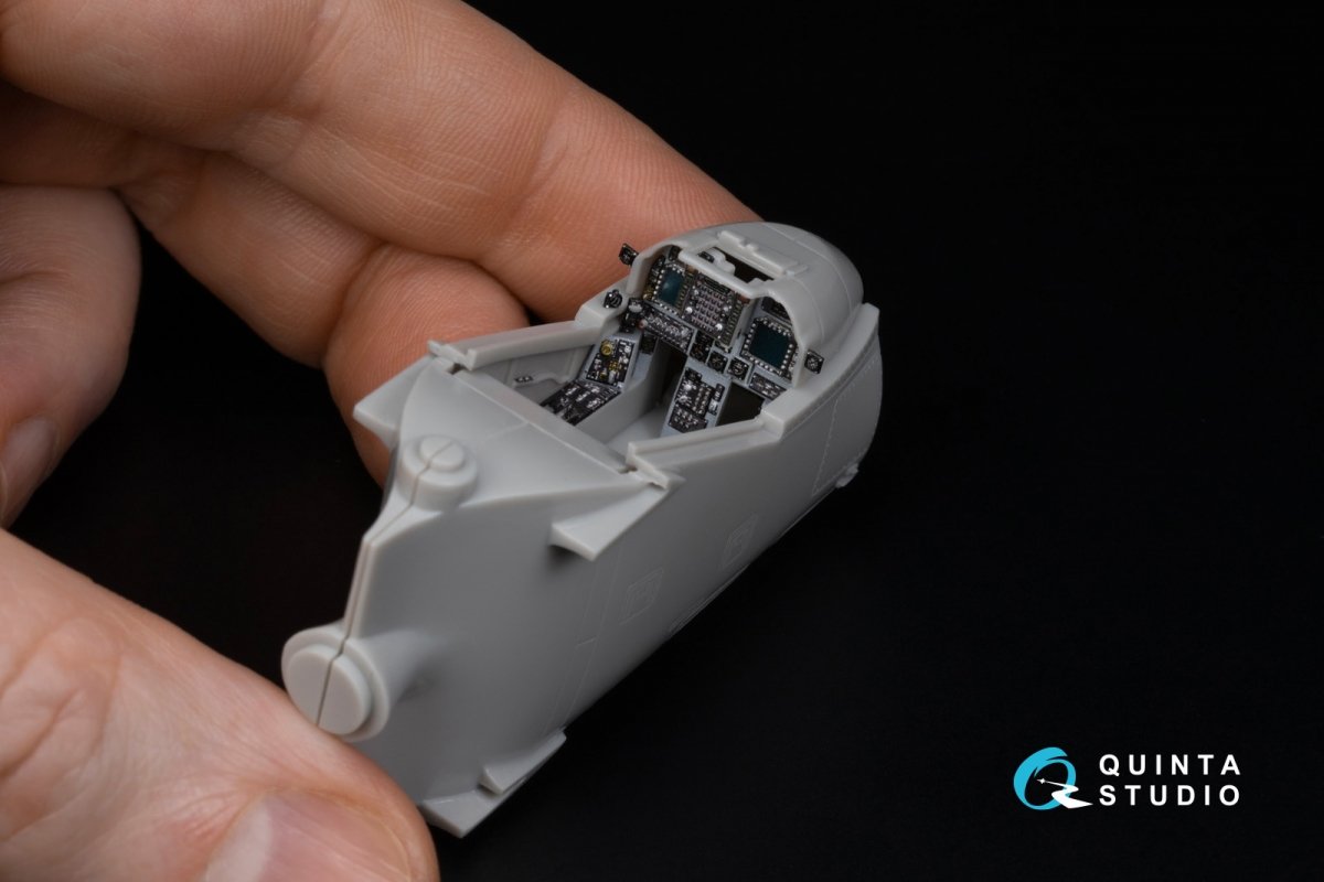 Quinta Studio QD48309 AV-8B Late 3D-Printed &amp;amp; coloured Interior on decal paper (Hasegawa) 1/48 – zdjęcie 11