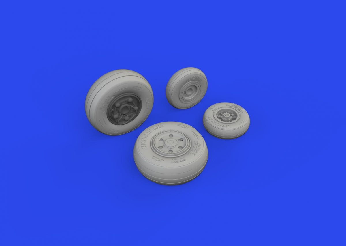 Eduard 648932 F/ A-18E/ F wheels Hasegawa 1/48 – Bild 2
