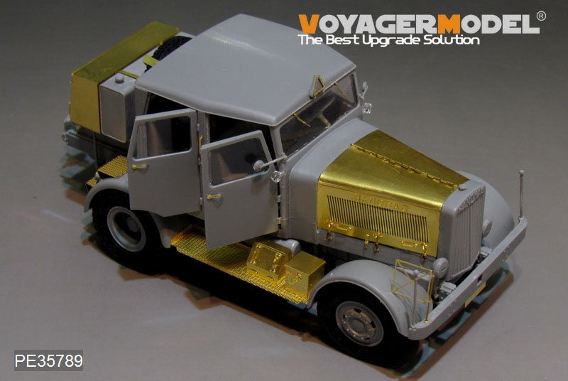 Voyager Model PE35789 WWII Hanomag SS100 Military Car w/V2 Rocket Transporter For TAKOM 2110 1/35 – imagen 2