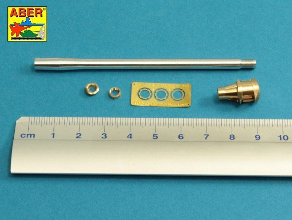 Aber 35L-242 90mm M3 Barrel with Brake for T26E3 1/35 – image 4