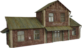 RT-Diorama 35021 Railroad Station 1/35 – immagine 4
