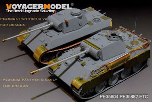 Maquette Voyager PE35882WWII Panther G allemand, version initiale, pour DRAGON 1/35 – image 12