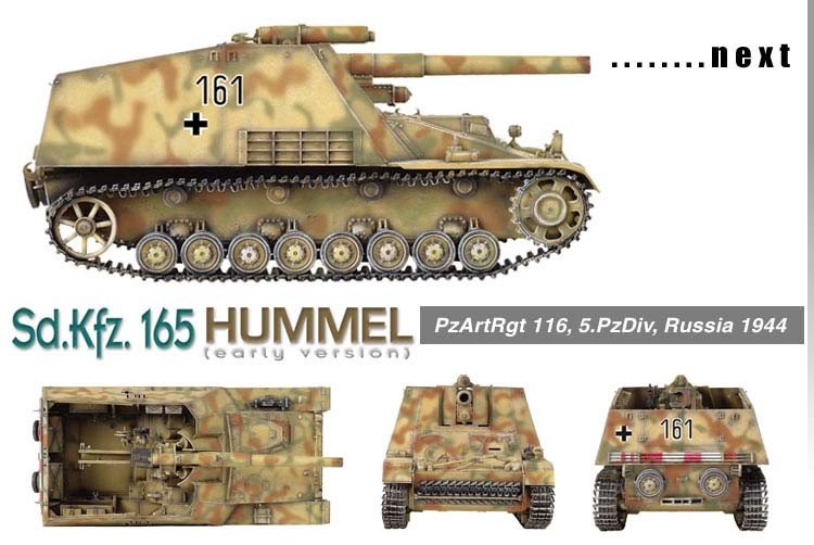 Dragon 6204 Sd.Kfz. 164 Hummel (Early Version) 1/35 – zdjęcie 2