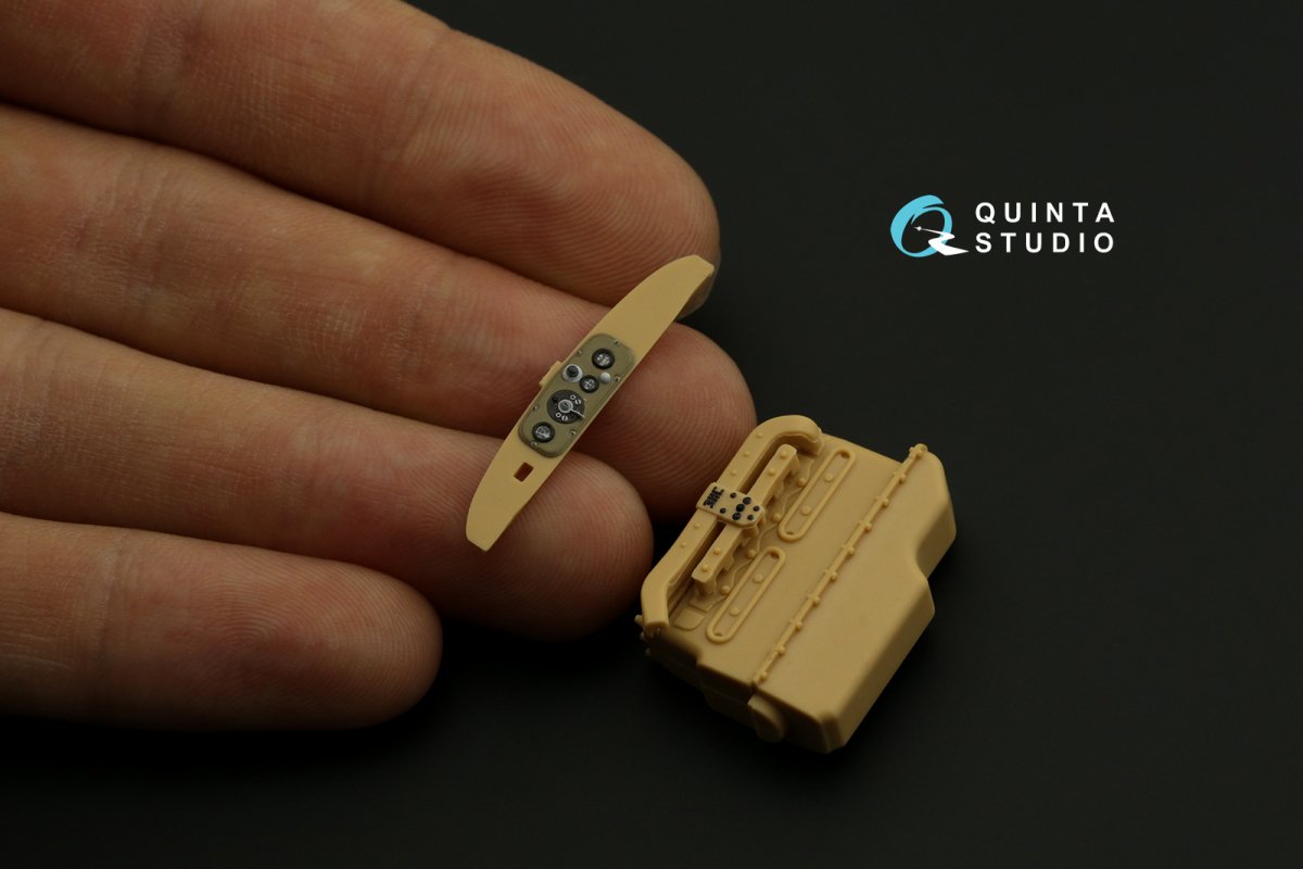 Intérieur imprimé en 3D et coloré sur papier décalcomanie Quinta Studio QD35067 ZiS-5 (Tous les kits) 1/35 – image 10