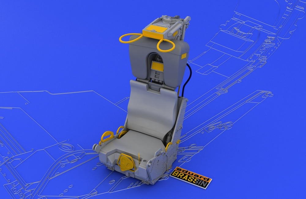 Eduard 632002 F-4B/ J/N/ S seat 1/32 (Tamiya) – zdjęcie 2