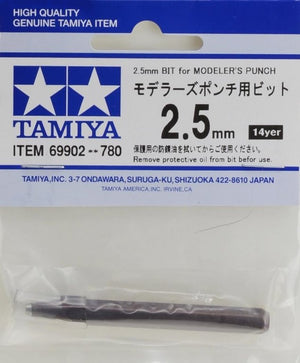 Tamiya 69902 Wybijak otworów (Modeler&amp;#39;s Punch Bit) - 2,5mm – Bild 2