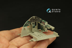 Quinta Studio QD32185 F4F-4 Wildcat 3D-Printed coloured Interior on decal paper (Trumpeter) 1/32 – zdjęcie 6