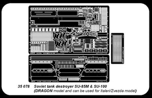 Aber 35078 SU-85 and SU-100 (DRA) 1/35 – immagine 3