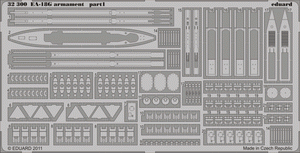 Eduard 32300 EA-18G armament TRUMPETER 1/32