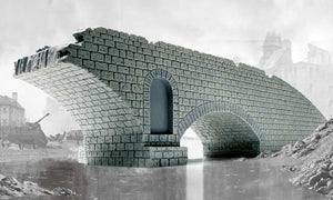 Airfix 75012 Narrow Road Bridge - Broken Span 1/72 – Bild 2