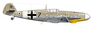 Kagero 15034 Messerschmitt Bf 109s over the Mediterranean Part I (kalkomania/decals) EN/PL – imagen 2
