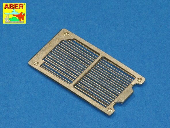 Aber 35G26 Grilles for german tank Standardpanzer E-75 or E-50 1/35 – immagine 5
