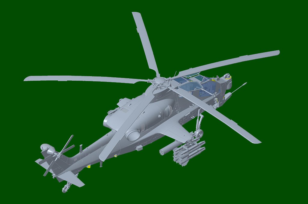 Trumpeter 05820 Hélicoptère d&amp;#39;attaque chinois Z-10 1/48 – image 7