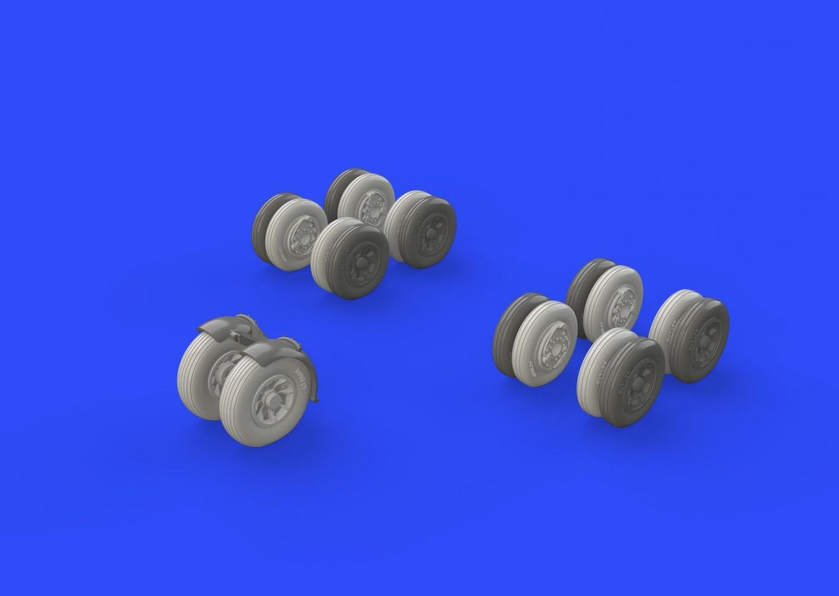 Eduard 672143 Victor wheels 1/72 AIRFIX – immagine 5