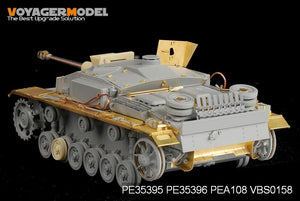 Voyager Model PE35395 WWII German StuG.III Ausf.F8 Late Production Basic For DRAGON 6644 1/35 – zdjęcie 10
