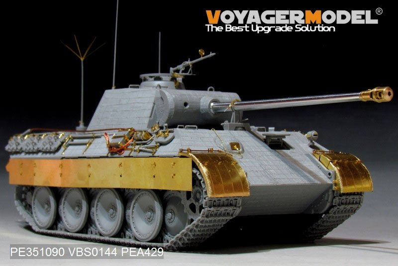 Voyager Model PE351090 WWII German Panther A Mid Version Basic for Dragon 1/35 – zdjęcie 2