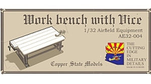 Copper State Models AE32-004 Work bench with vice 1/32