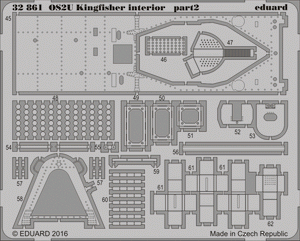Eduard 32861 OS2U Kingfisher interior KITTY HAWK 1/32 – image 2