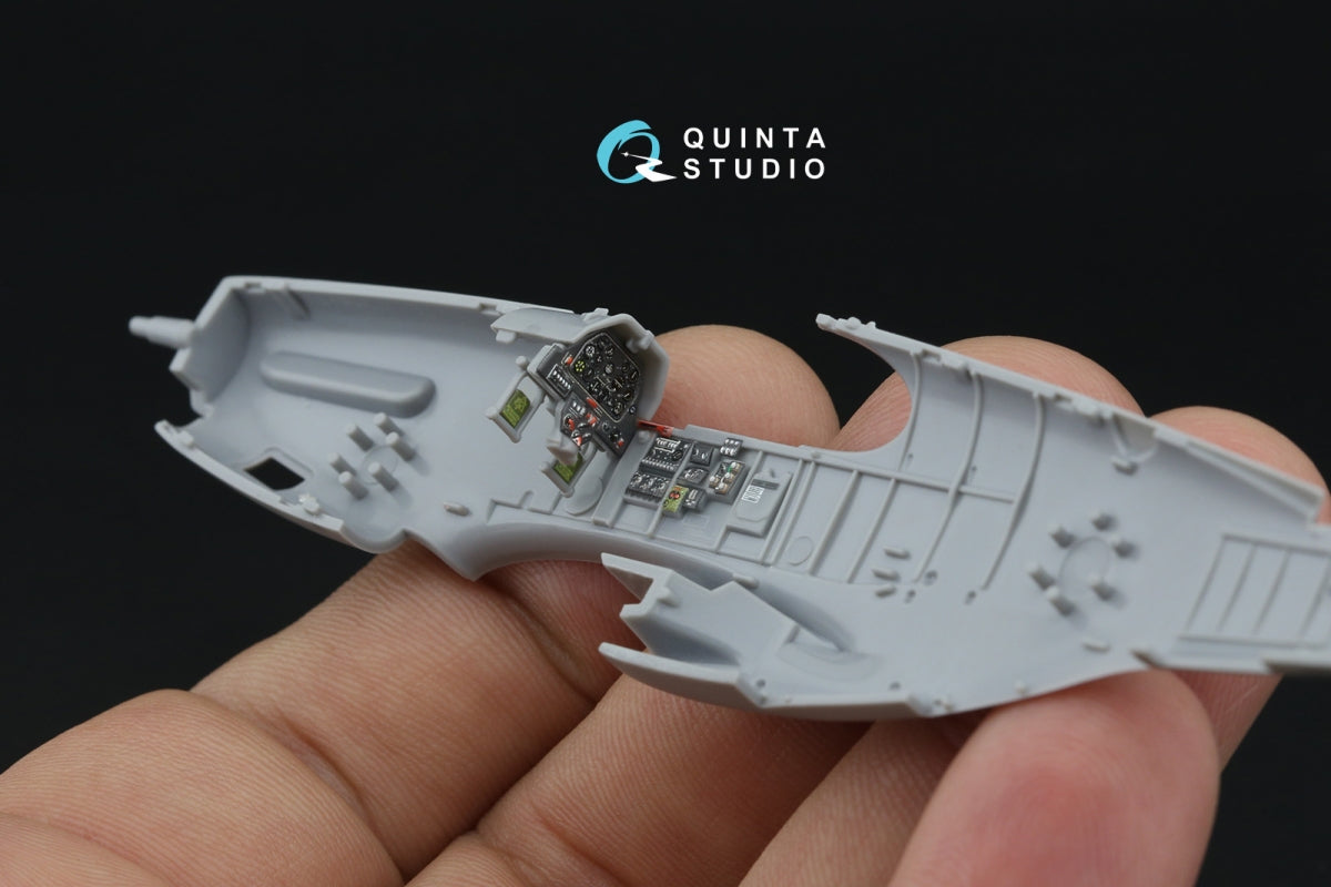 Quinta Studio QD72219 P-51B/P-51C Mustang 3D-Printed &amp;amp; coloured Interior on decal paper (Arma Hobby) 1/72 – immagine 10