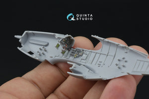 Quinta Studio QD72219 P-51B/P-51C Mustang 3D-Printed &amp;amp; coloured Interior on decal paper (Arma Hobby) 1/72 – immagine 10