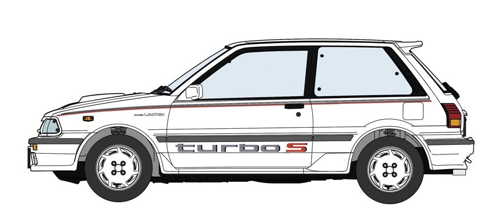 Hasegawa 20508 Toyota Starlet EP71 Turbo S (3 portes) Édition Super Limitée Moyenne Durée 1/24 – image 3