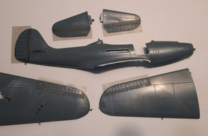 Omask 64003 P-39/P-400 masks for control surfaces (for Eduard) 1/48 – Bild 3