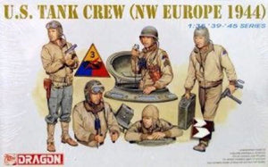 Dragon 6054 Équipage de char américain (Europe du Nord-Ouest 1944) (1/35)