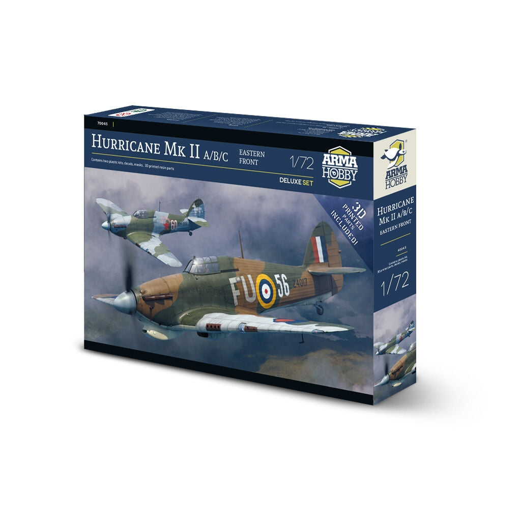 Arma Hobby 70045 Hurricane Mk II A/B/C Coffret Deluxe Front de l'Est 1/72