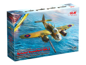 ICM 48310 Bristol Beaufort Mk.I WWII British torpedo bomber 1/48 – zdjęcie 2