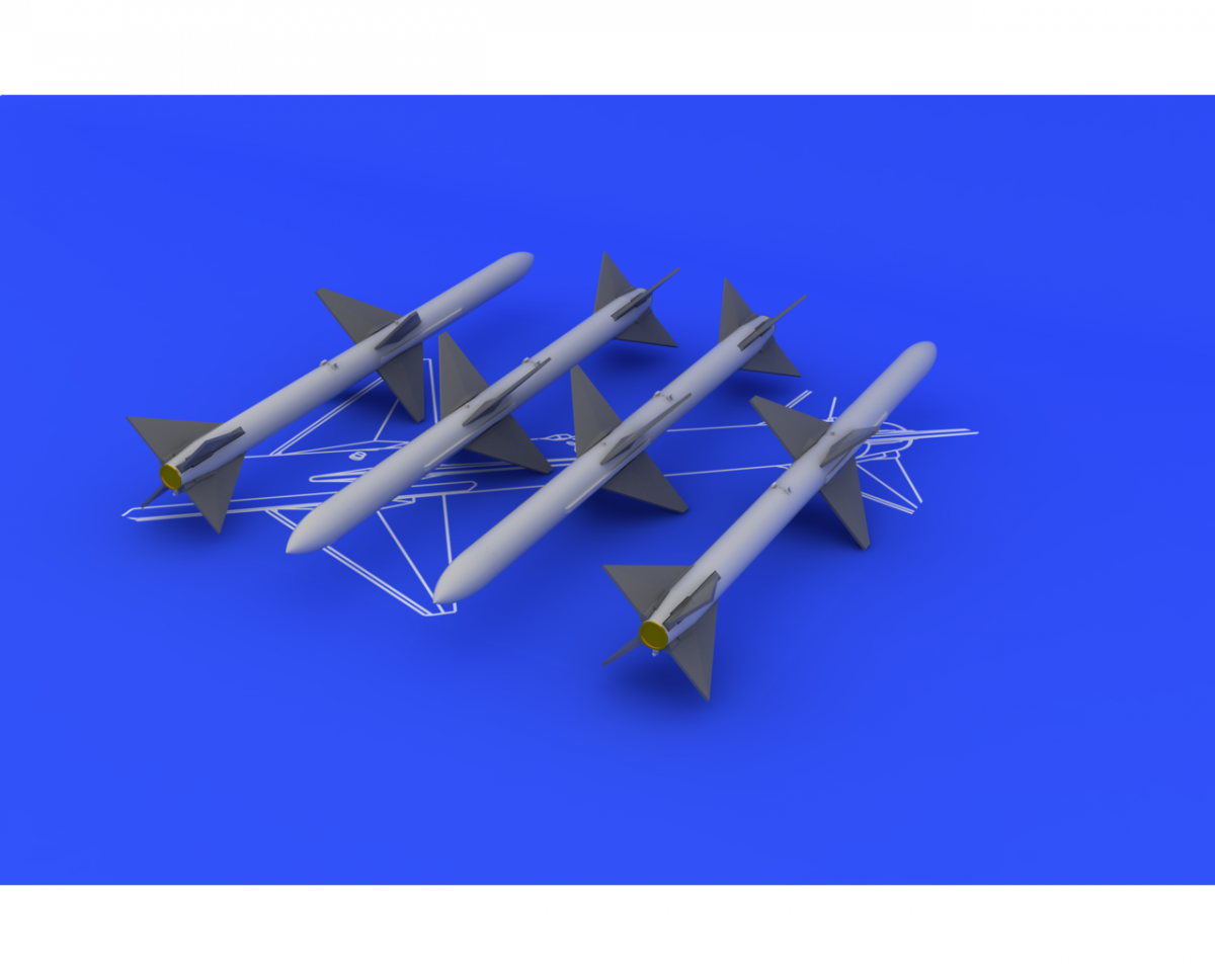 Eduard SIN64828 F-14A WEAPONS SET TAMIYA 1/48 – zdjęcie 2