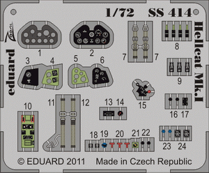 Eduard 73414 Hellcat Mk. I S. A. 1/72 EDUARD