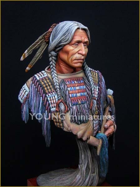 Young Miniatures YH1818 Sioux Indian 1/10 – immagine 3