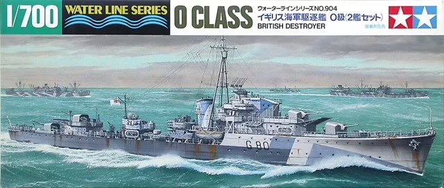 Tamiya 31904 British Destroyer O Class 1/700